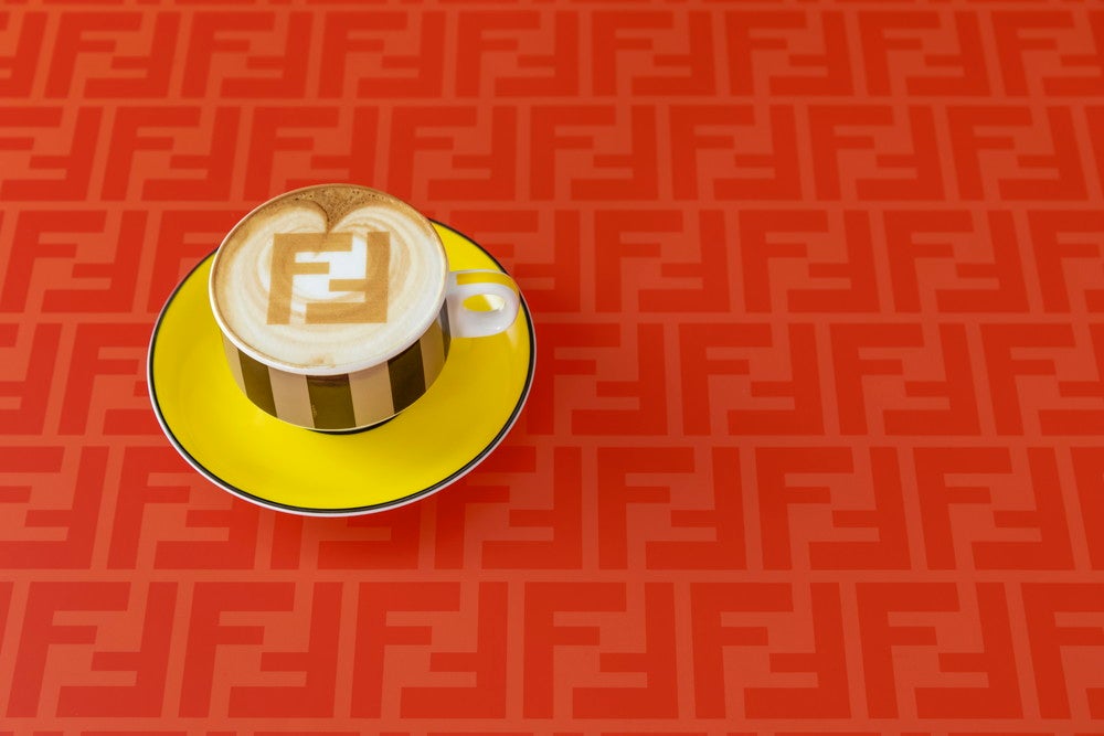 フェンディ カフェ バイ アニヴェルセル／画像提供：フェンディ ジャパン