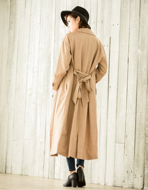 マキシトレンチコート「Re:EDIT by GALSTAR」4,998円（税込）／画像提供：Re:EDIT by GALSTAR