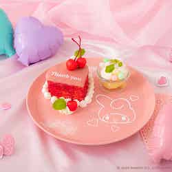 【バースデーメニュー】みんなでお祝い◇デコプレート税込1,590円(C)2024 SANRIO CO.,LTD.APPROVAL NO.L654057