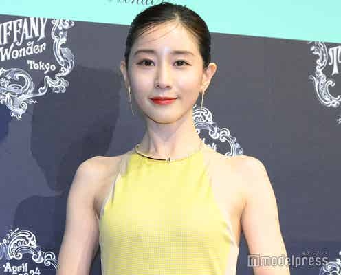 田中みな実、美ボディ際立つノースリーブドレス姿 ティファニージュエリー輝き放つ【ティファニーワンダー】