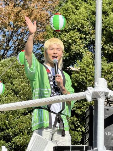 那須川天心、路上プロレス中止で真意説明「認識不足」「演目の一環だった」トラブル乗り越え“天心祭”開幕「めっちゃ赤字」も「喜んでもらいたいだけ」