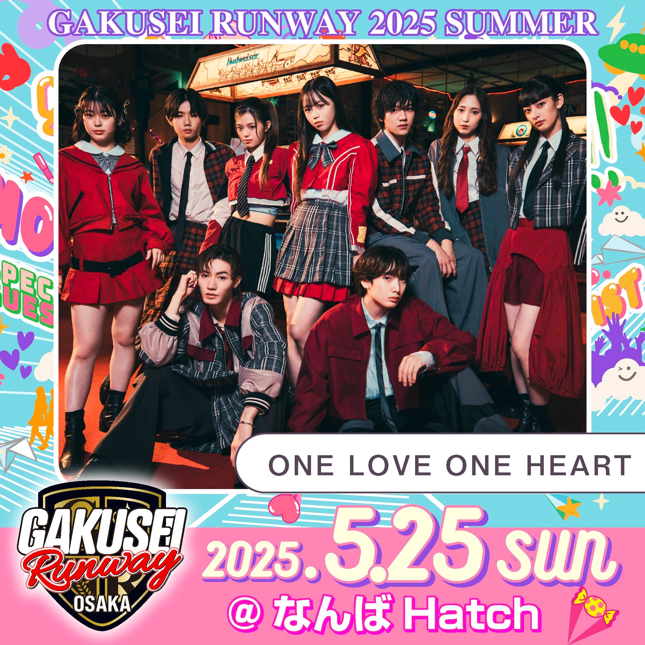 ONE LOVE ONE HEART（提供写真）