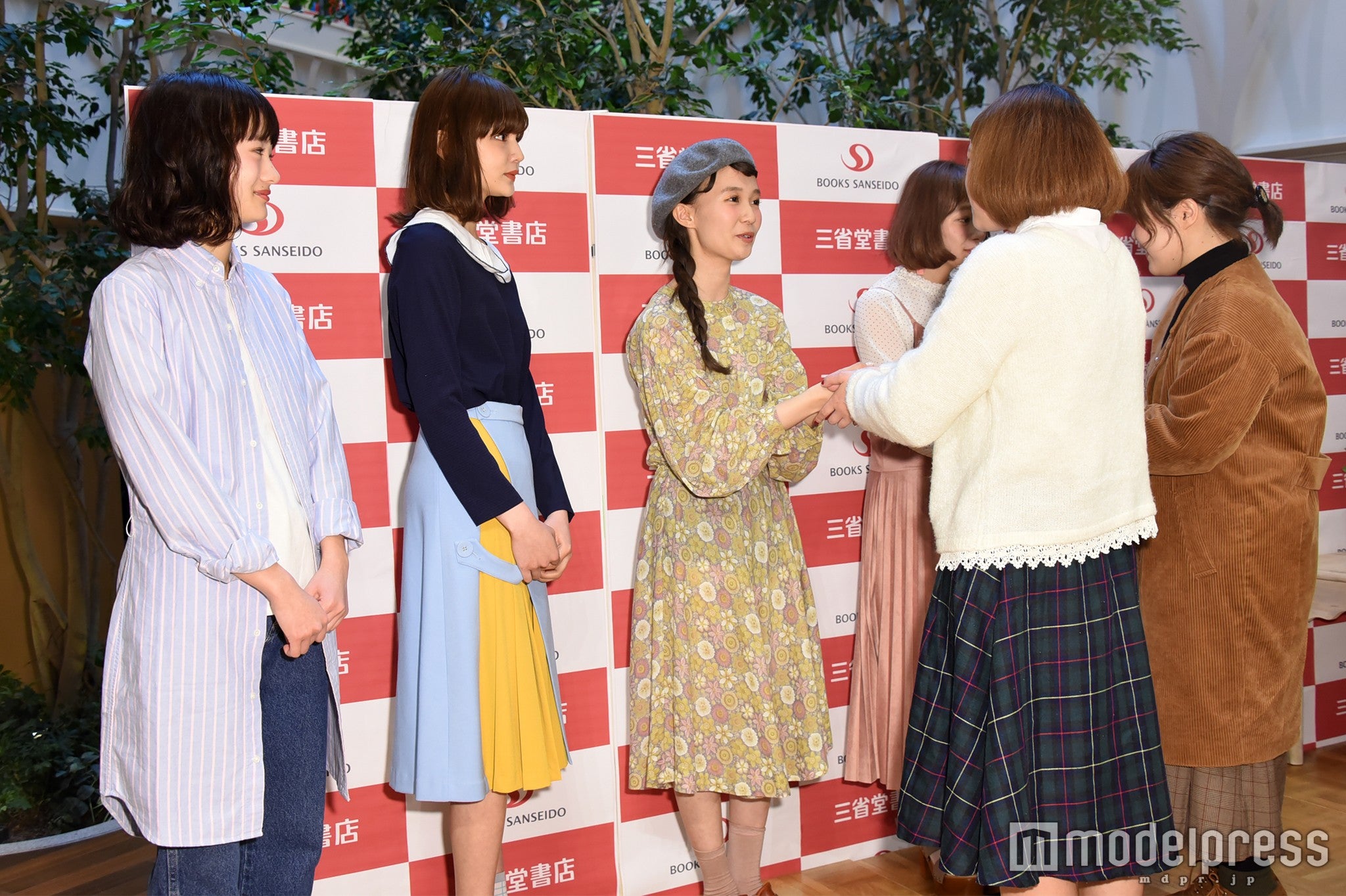 イベントの様子（左から）辻千恵、村田倫子、柴田紗希、荒井愛花（C）モデルプレス
