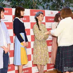 イベントの様子（左から）辻千恵、村田倫子、柴田紗希、荒井愛花（C）モデルプレス