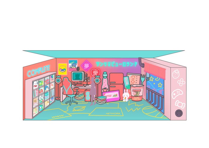 キャラグリレジデンス(C)2022 SANRIO CO.,LTD.TOKYO,JAPAN 著作 株式会社サンリオ