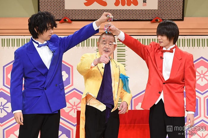 (写真左より)斎藤工、マギー司郎、窪田正孝(C)日本テレビ