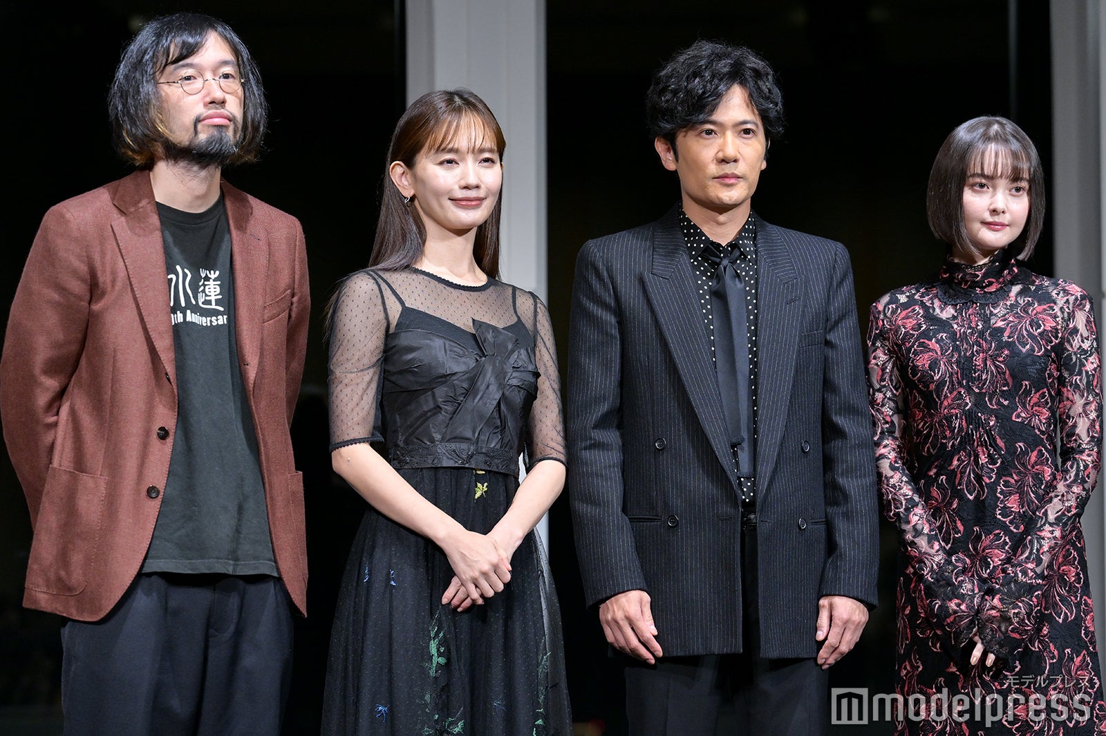 今泉力哉監督、中村ゆり、稲垣吾郎、玉城ティナ （C）モデルプレス