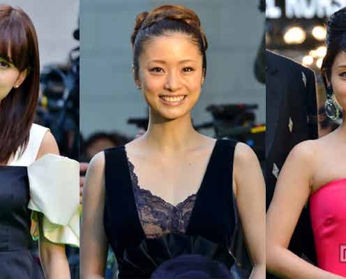 前田敦子、上戸彩、石原さとみら美女がドレスアップで集結「第25回東京国際映画祭」グリーンカーペット<写真特集>