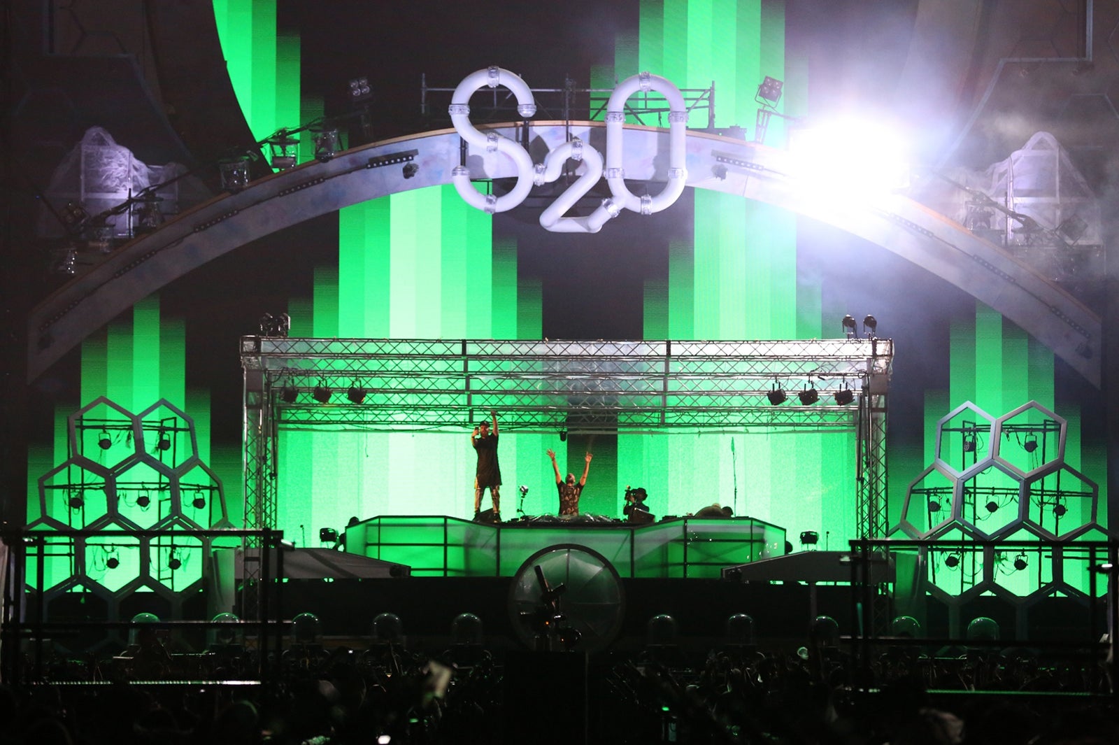 Showtek「S2O JAPAN 2019」ステージ（提供写真）