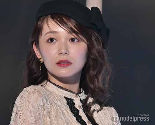 久間田琳加、振り向きざまの微笑みにキュン レディな魅力溢れる<TGC2023A/W>