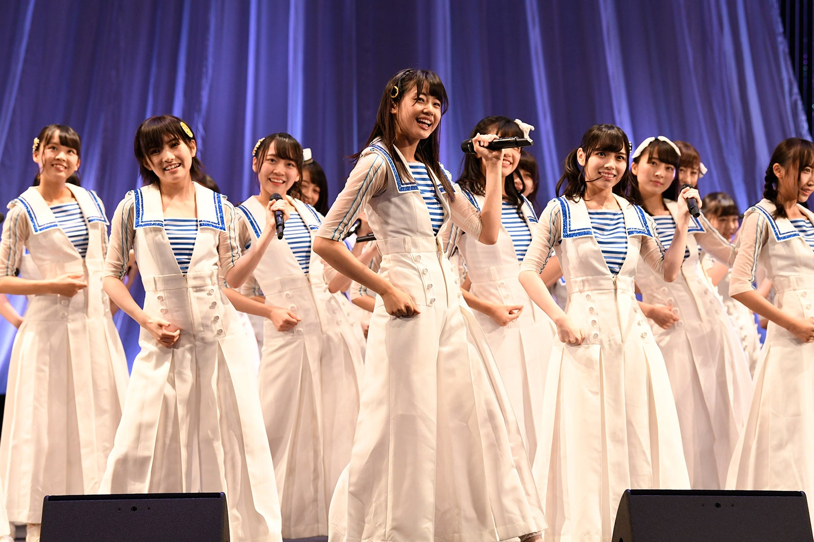STU48⻄⽇本豪⾬⽀援活動「がんばろう！瀬⼾内」チャリティーコンサートツアー最終公演（C）STU