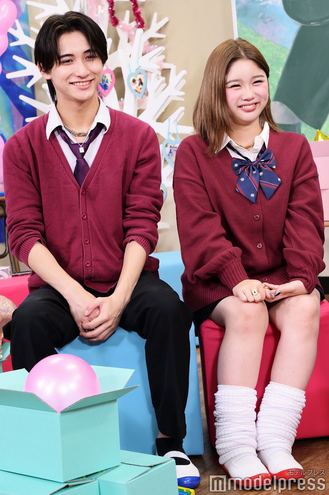 植野花道、中島結音（C）モデルプレス