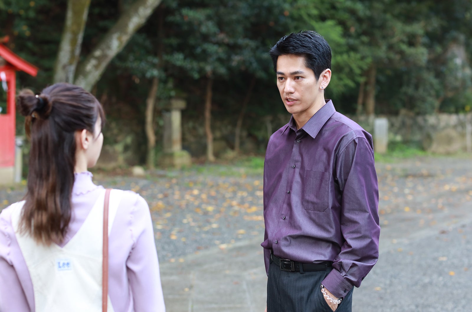 西野七瀬、永山絢斗／「言霊荘」第4話より（C）テレビ朝日