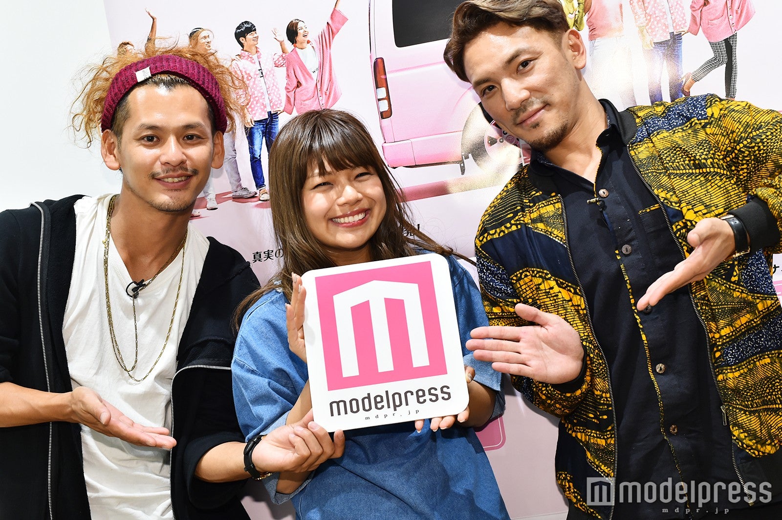 嵐、クロ、ヒデ（C）モデルプレス