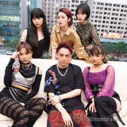 （上段左から時計回りに）Hina、Lil’ Fang、Mikako、Taki、Novel Core、Akina （C）モデルプレス