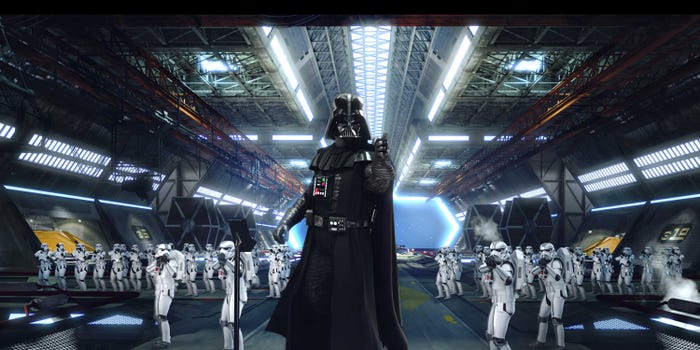 「スター・ツアーズ:ザ・アドベンチャーズ・コンティニュー」(C)Disney(C)&TM Lucasfilm Ltd.