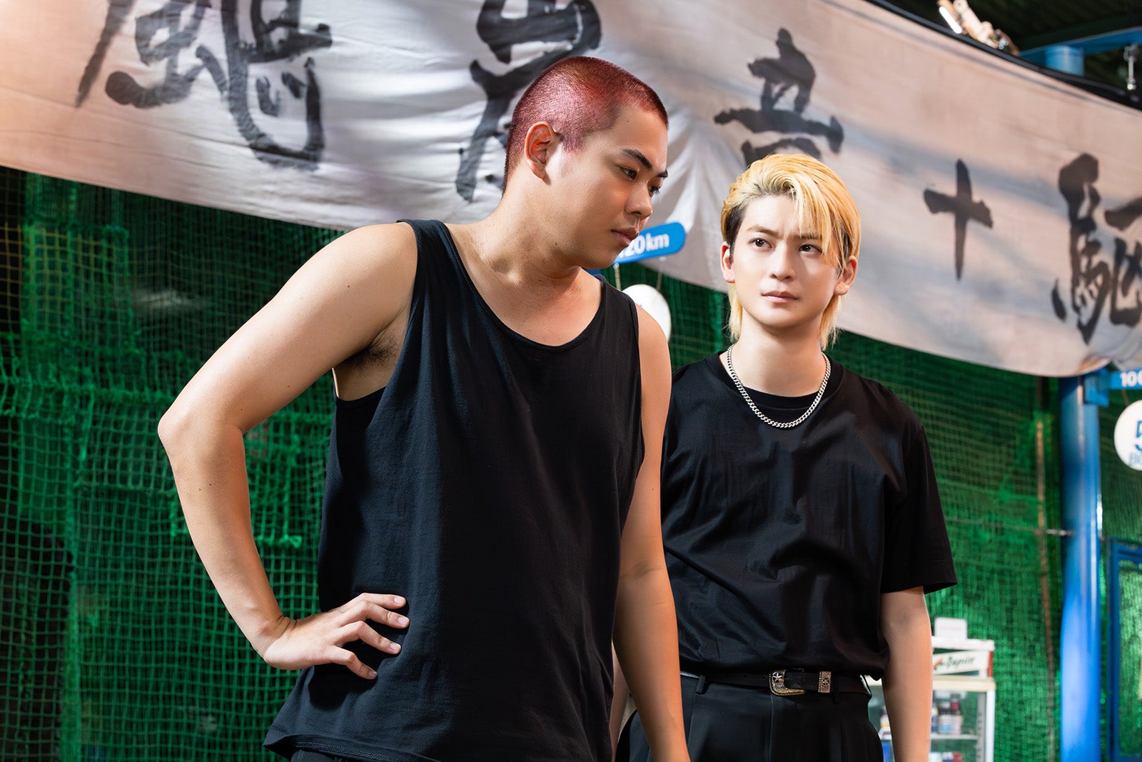 菅生新樹、高橋文哉「伝説の頭 翔」第7話より（C）テレビ朝日