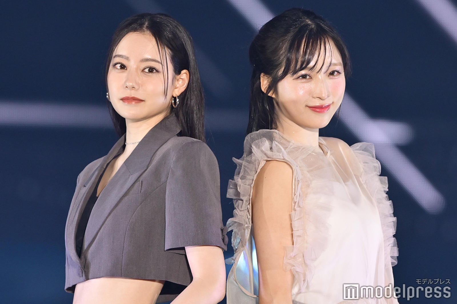 なごみ、ショート丈ジャケットで圧巻ウエスト披露 AKB48小栗有以は夏らしい透けコーデ【GirlsAward 2025SS】