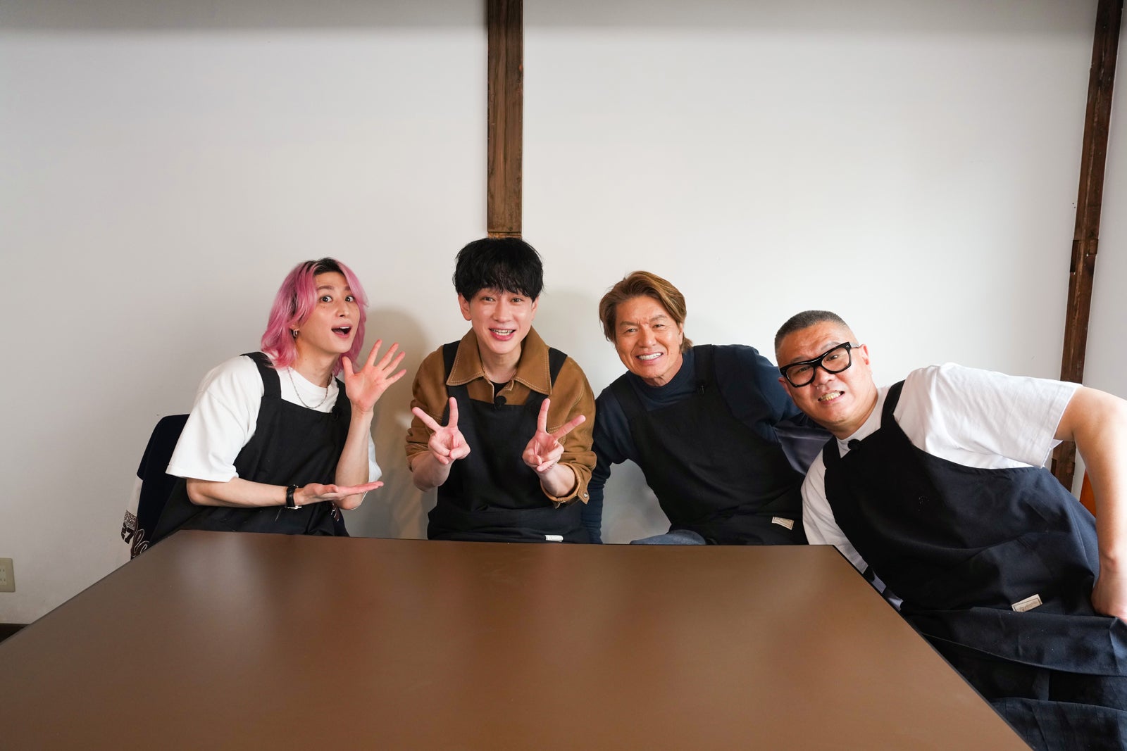 佐久間大介、横山裕、ヒロミ、長谷川忍（C）日本テレビ