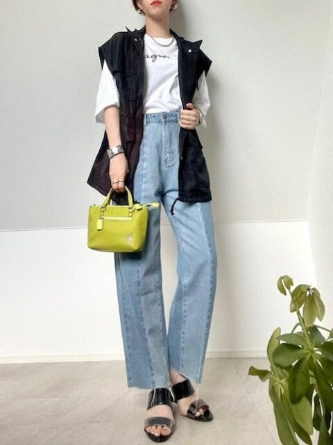 ベスト　コーデ