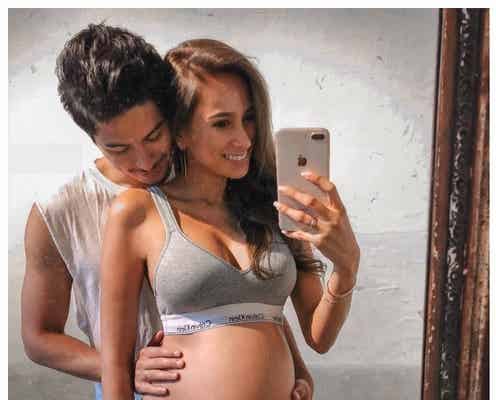 妊娠中のMALIA.、第4子の性別明かす