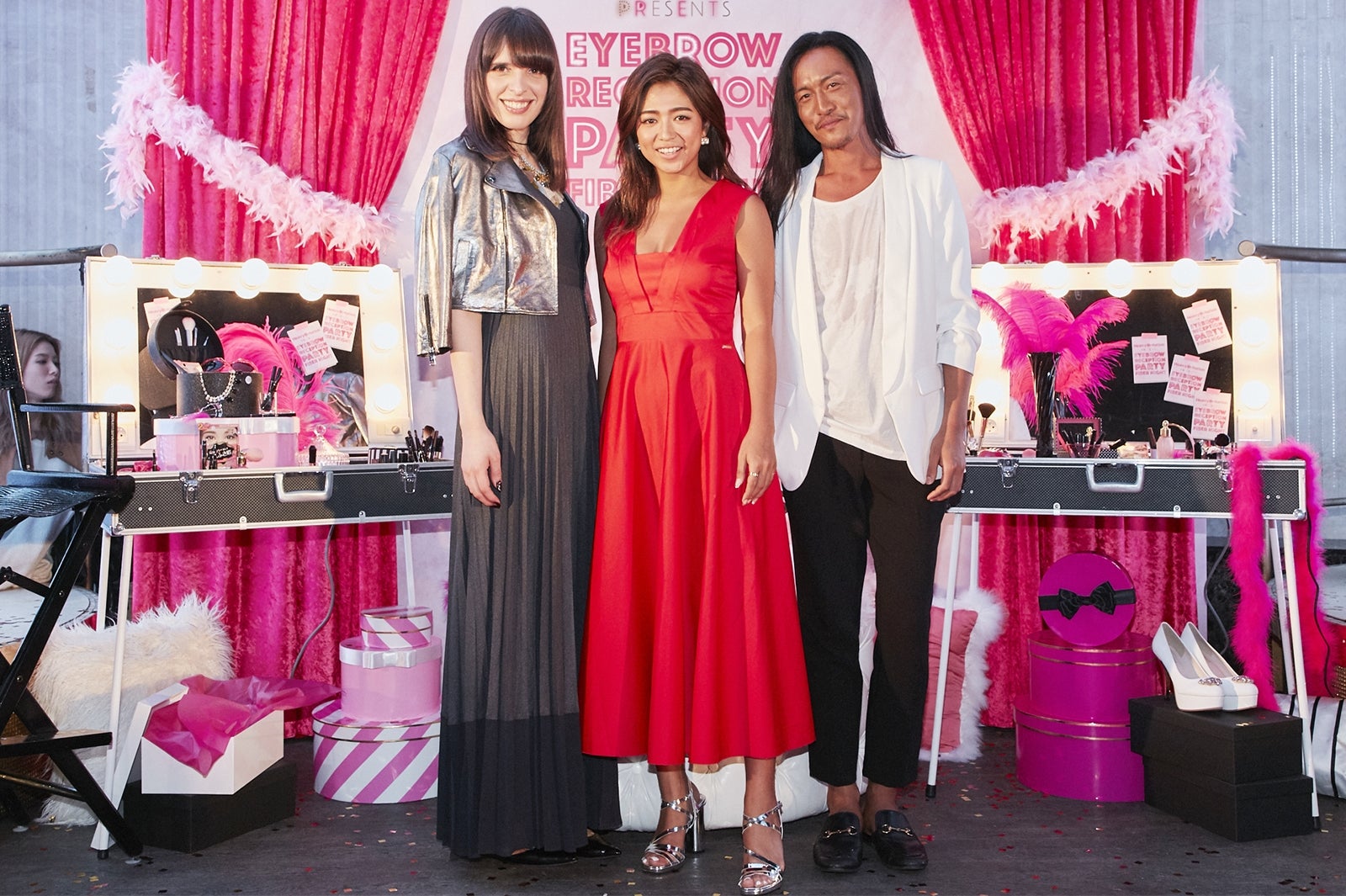 （左から）IVAN、今井華、JunJun（提供写真）