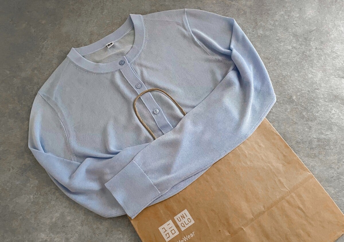 アラフォー158cmが着たら沼った♡ユニクロシアーカーデが夏のチート服すぎる！