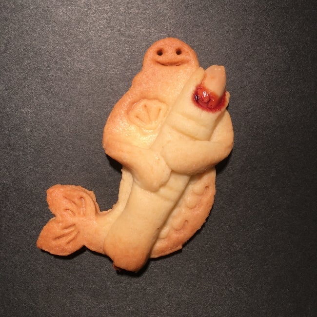 もぎ取る人魚クッキー（432円）／画像提供：株式会社サンシャインシティ