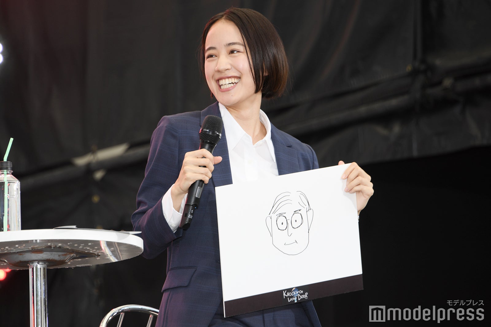 似顔絵が一番上手と堤幸彦監督本人からもお墨付きだった石橋静河（C）モデルプレス