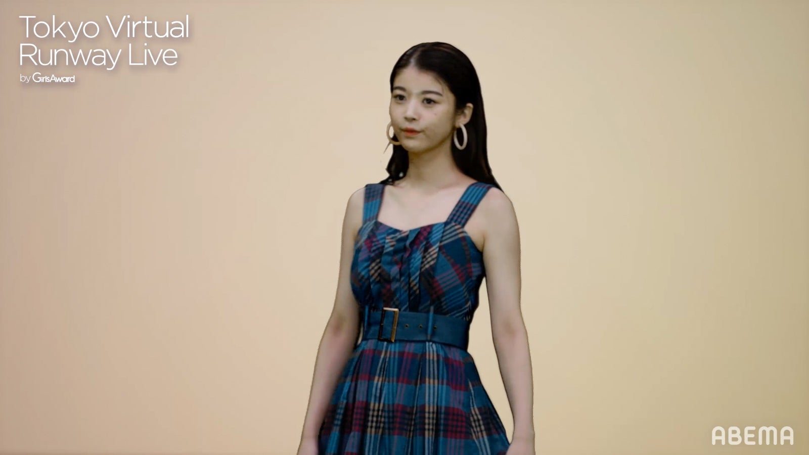 馬場ふみか（C）Tokyo Virtual Runway Live by GirlsAward （C）AbemaTV, Inc.