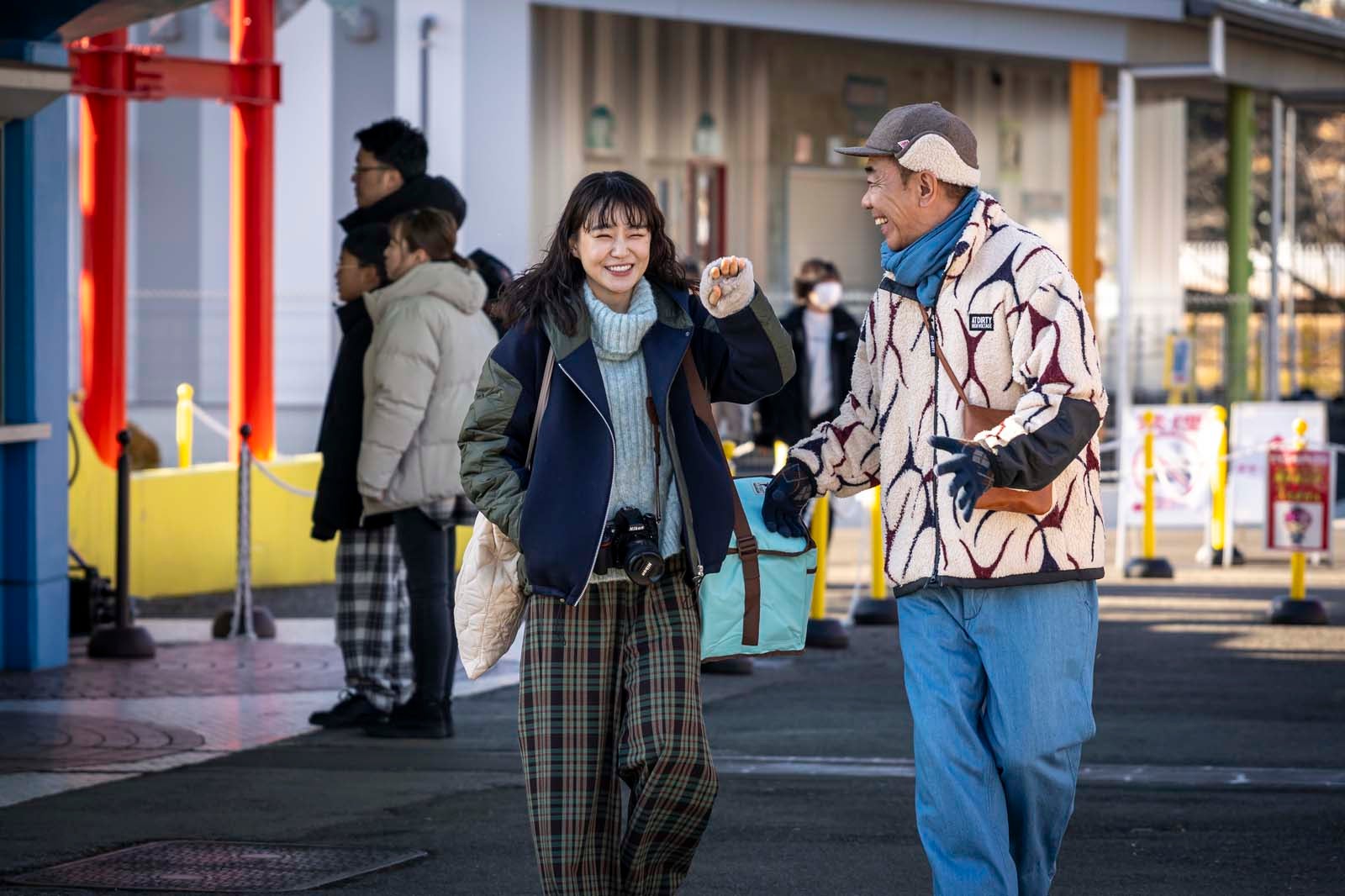 奈緒、木梨憲武「春になったら」第3話より（C）カンテレ