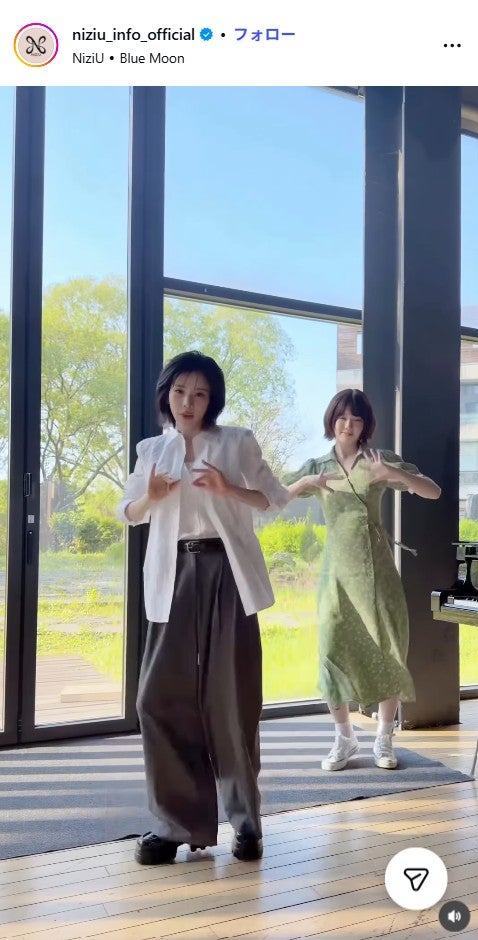 NiziU公式Instagramより