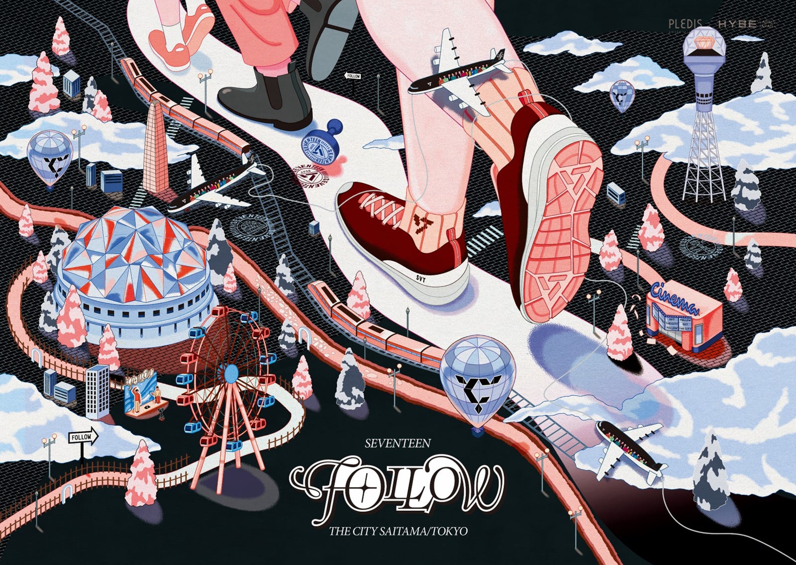 SEVENTEEN 'FOLLOW' THE CITY SAITAMA／TOKYO（C）HYBE JAPAN