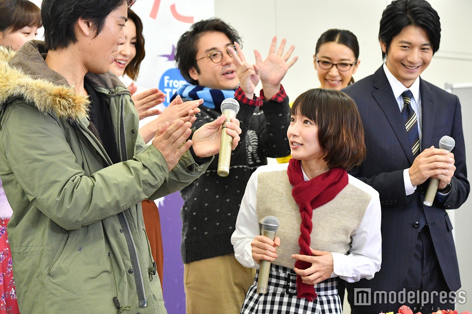 会見の様子（C）モデルプレス