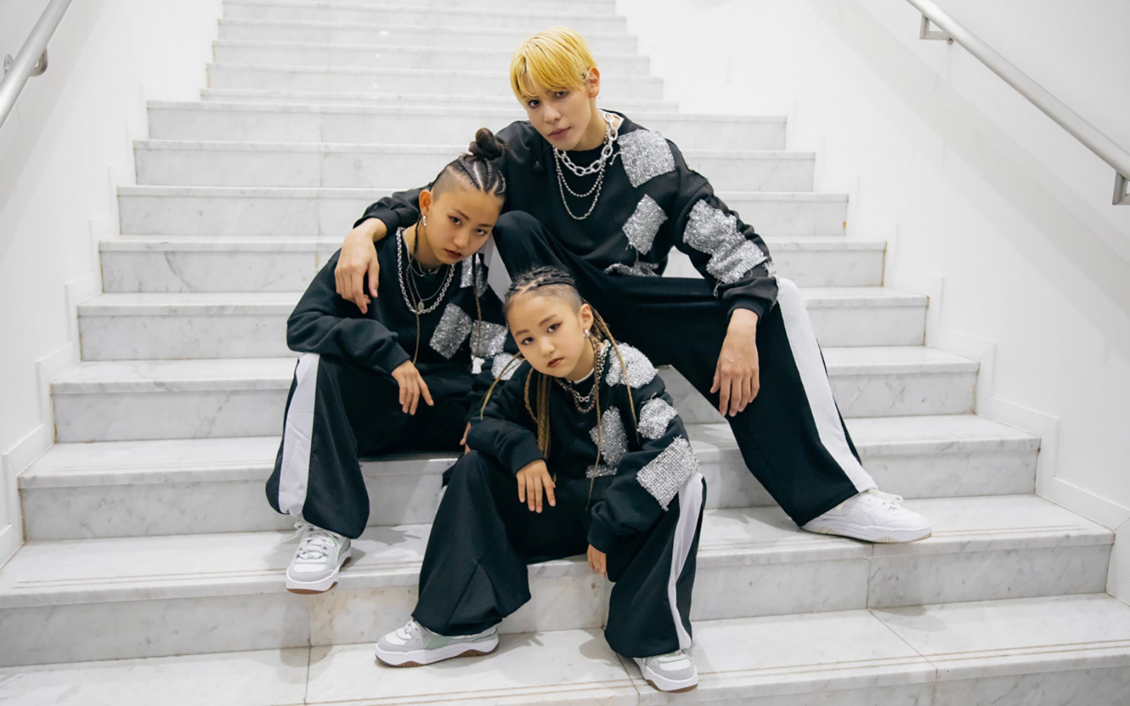 ゆいなちゃん、ラウール、ほなつちゃん（C）TBS