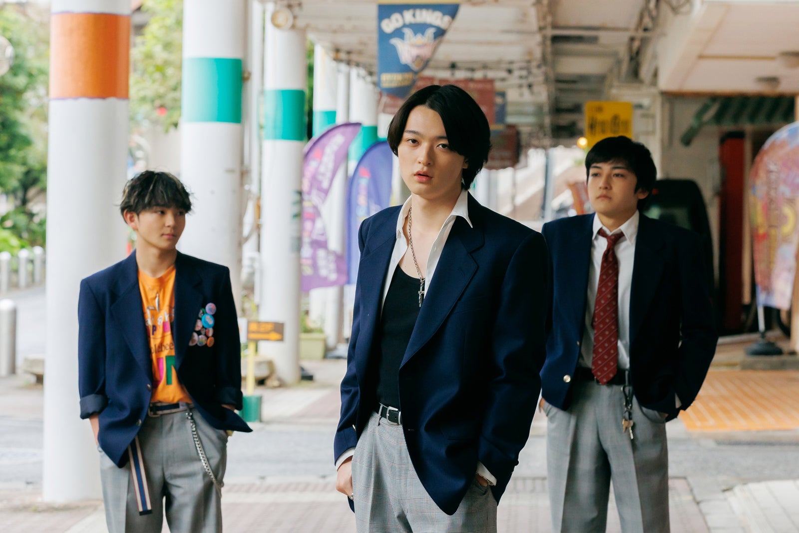 TAIKI、RUI、KANON（C）フジテレビ