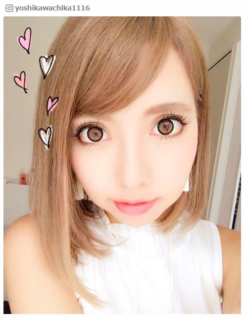 脂肪吸引施術の双子モデル・吉川ちか、髪ばっさりイメチェンで“完全復帰” 術後の経過を報告