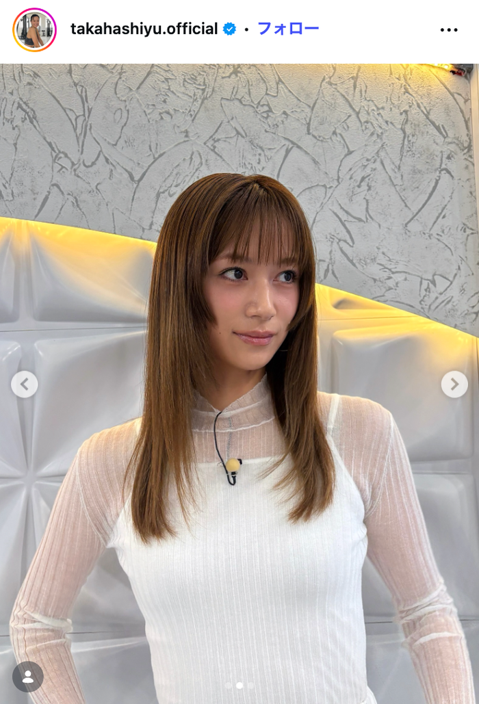 高橋ユウInstagramより