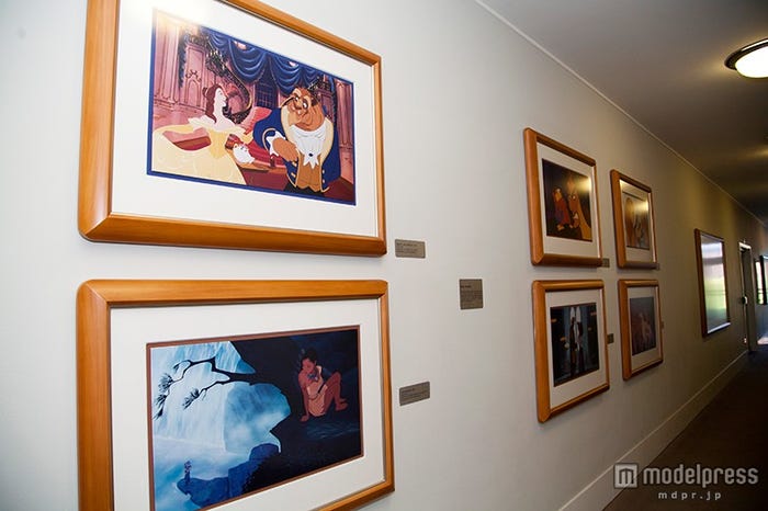 敷地内で最も古いスタジオには名作の原画の数々が展示/撮影:Kaori Suzuki
