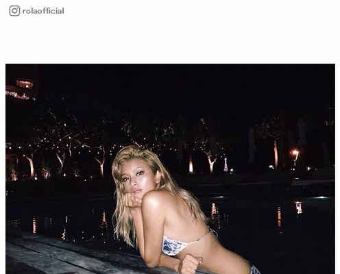 ローラ、美背中際立つビキニ姿に絶賛の声「美しすぎて眩しい」「神ってる」