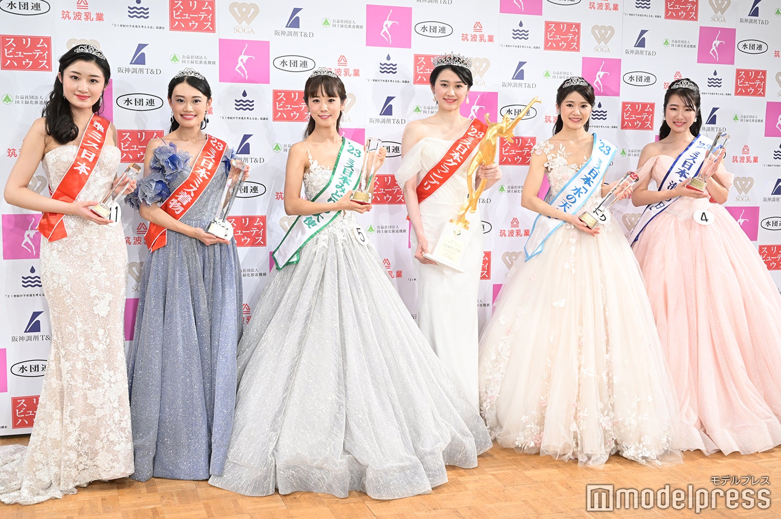 「ミス日本コンテスト2023」受賞者 （C）モデルプレス