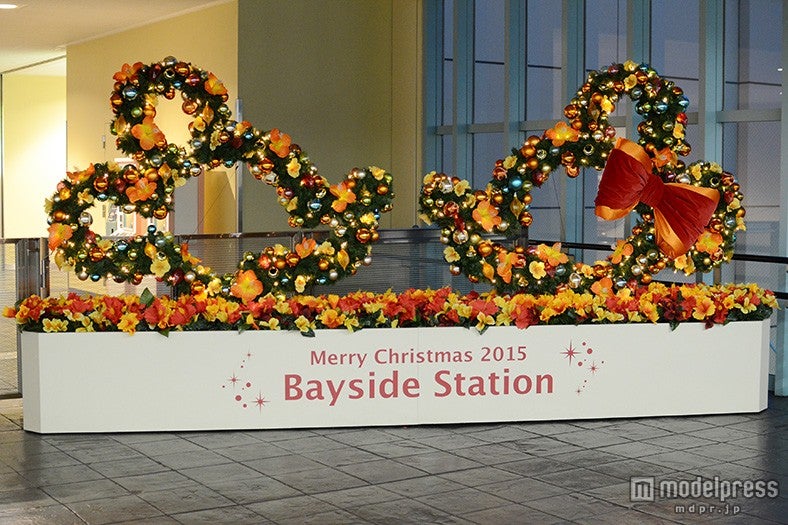 「ベイサイド・ステーション」のクリスマス飾り