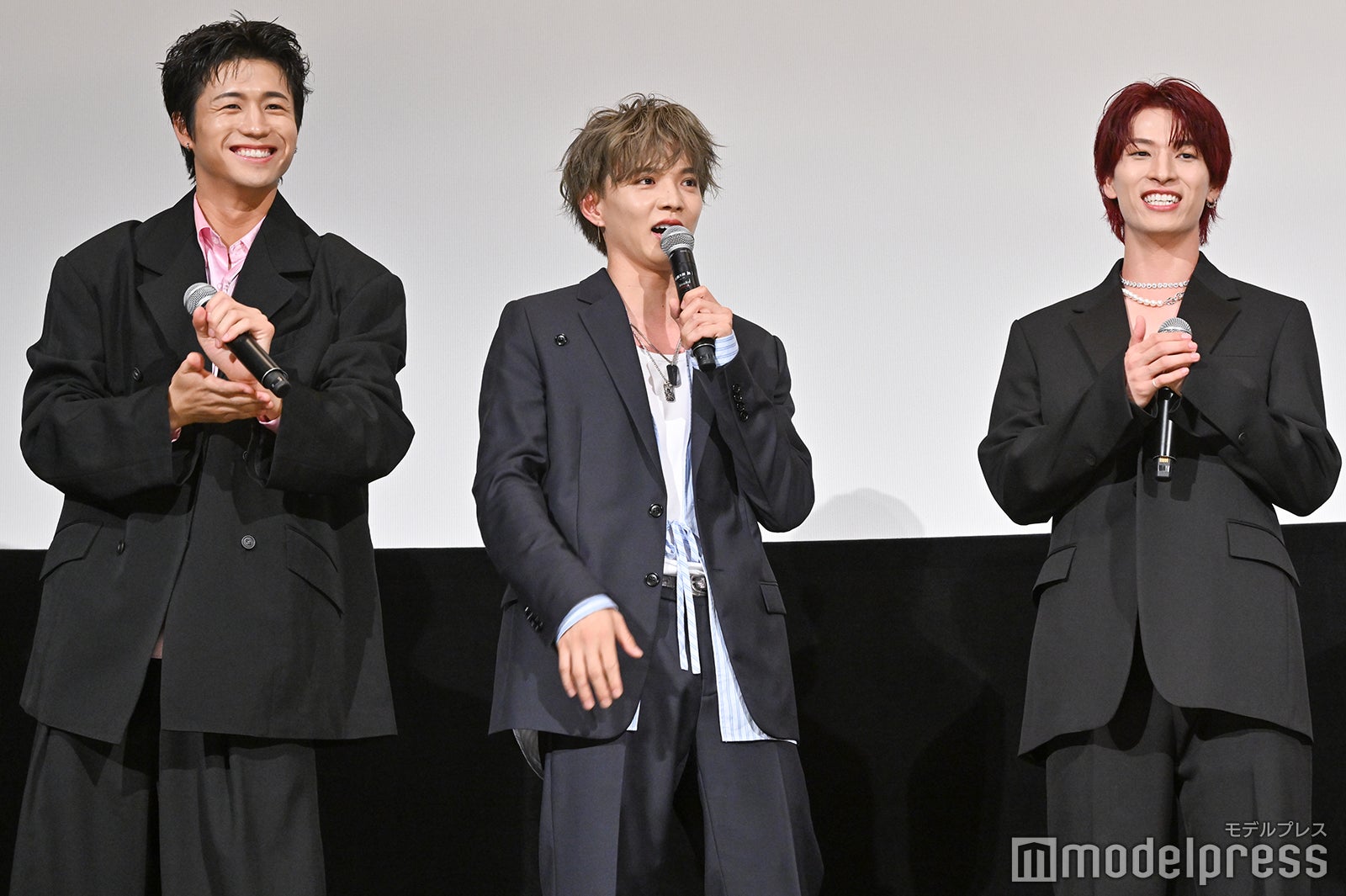 瀬口黎弥、佐藤大樹、金城碧海（C）モデルプレス