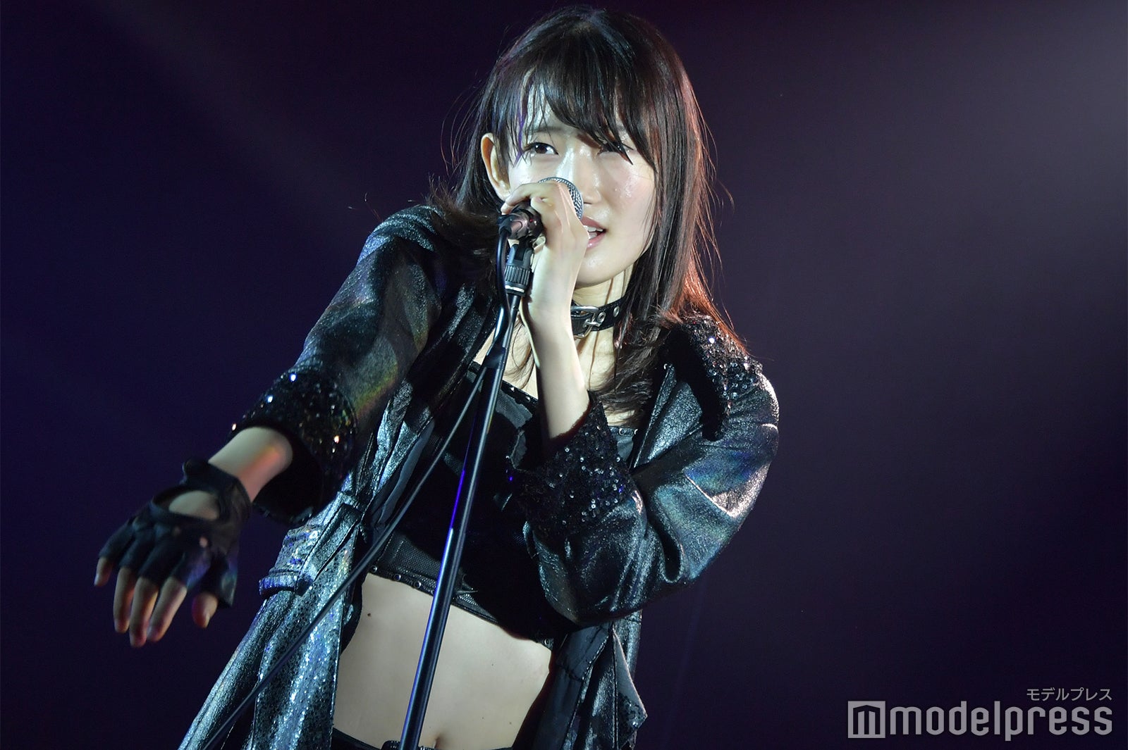 「Blue Rose」黒須遥香／AKB48柏木由紀「アイドル修業中」公演（C）モデルプレス