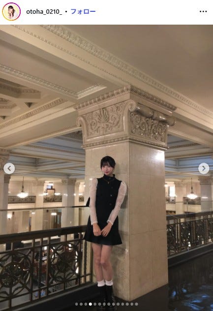 白石乙華Instagramより