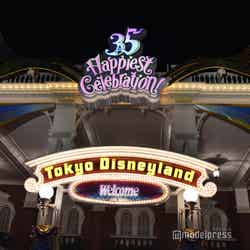 デコレーション（夜）／東京ディズニーランド（C）モデルプレス（C）Disney