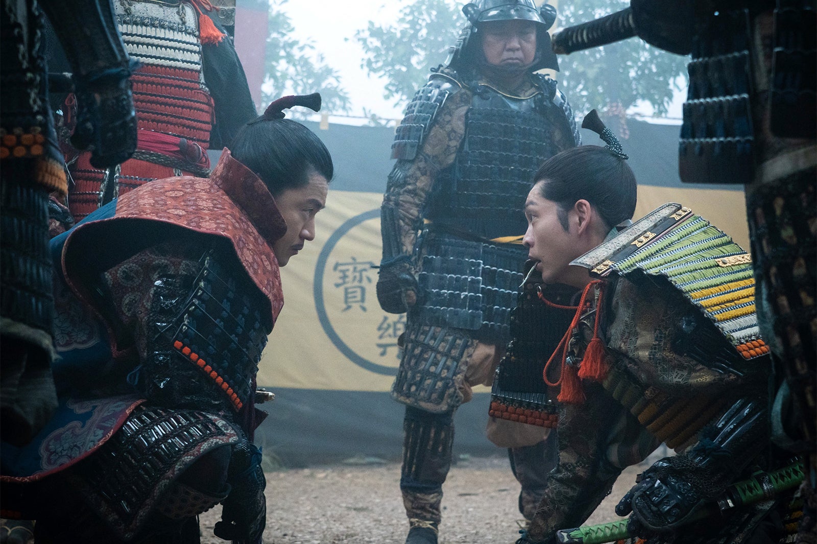 小栗旬、松下洸平「豊臣兄弟！」第15話（C）NHK