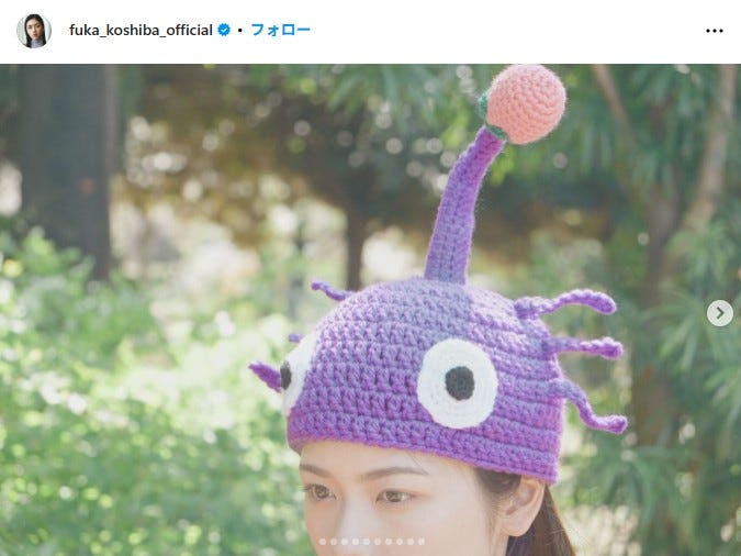 小芝風花Instagramより