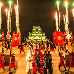 スペクタクル・ライブショー「戦国・ザ・リアル at 大坂城」の様子/画像提供:ユー・エス・ジェイ