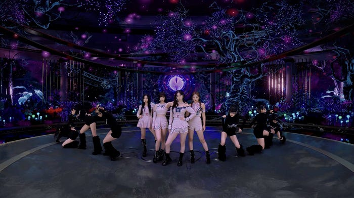 「LYNK-POP:THE 1st VR CONCERT aespa」(提供写真)